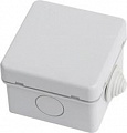 Коробка распаечная для наружного монтажа 85х85х50 (100шт/упак) ( 030-031)