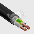 ВВГнг(А)-п 3х2,5 Кабель силовой опроволочный (100м)